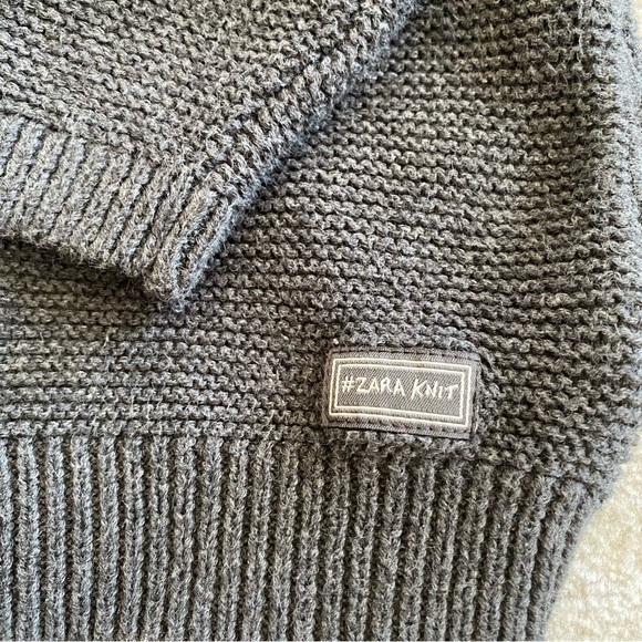 ZARA BABY KNIT WEAR FULL ZIP SWEATER - Picture 3 of 7